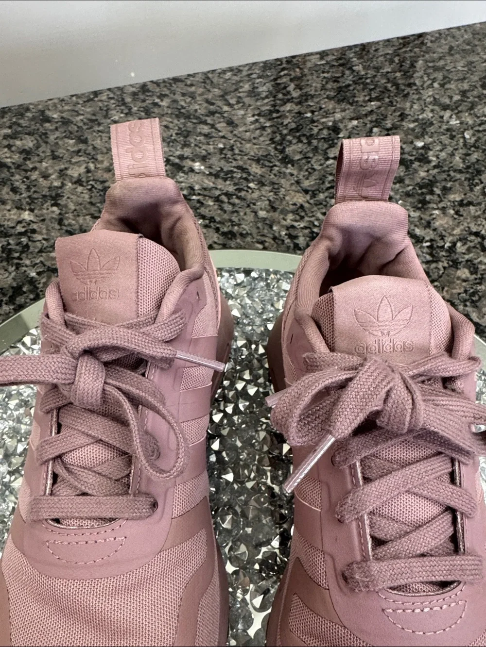 adidas Mauve Pink Runner athletic Sneakers M6 W8